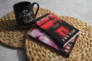 Unrelenting medical fiction books by R WK Clark